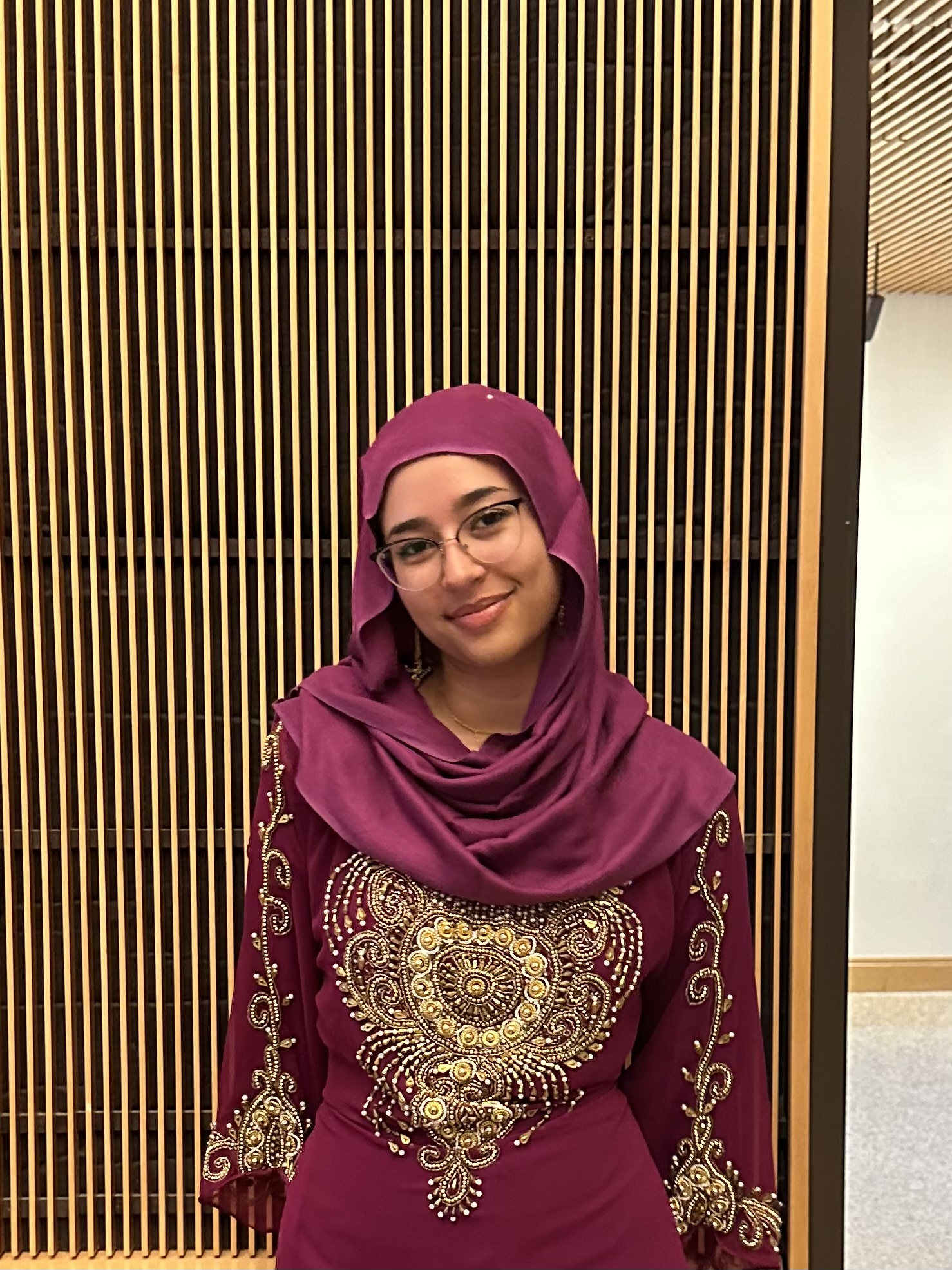 Portrait of Ayah Abdelhameed